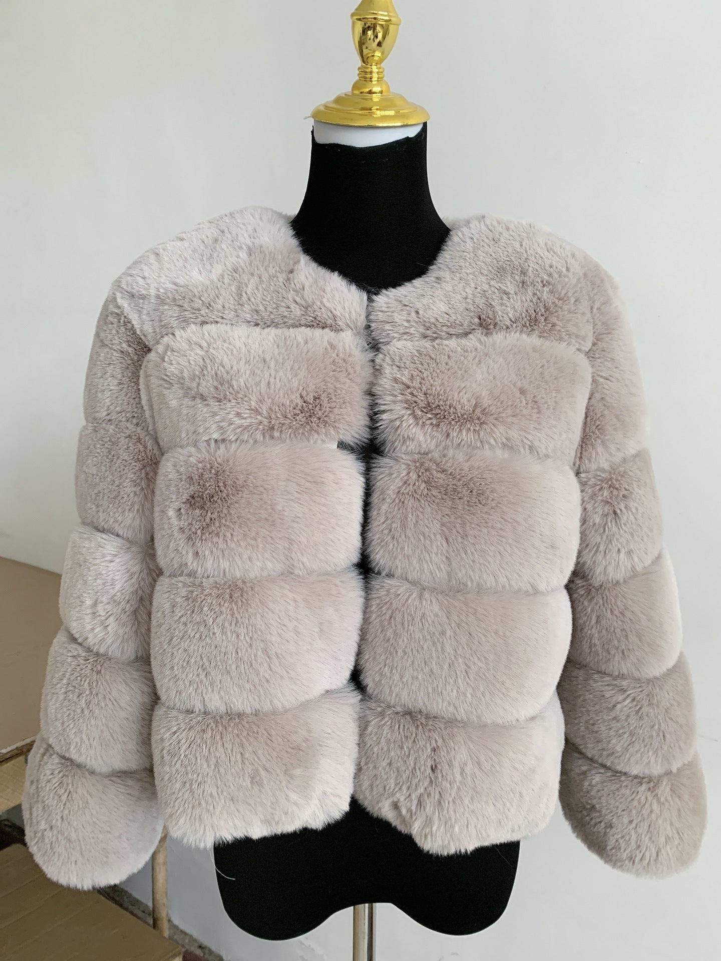 Yuan Yuan ?Celebrity Scene? Rex Rabbit Fur Outwear Women's Mid-Length Fur Coat 2025 New arrival Hot-Selling Winter Item