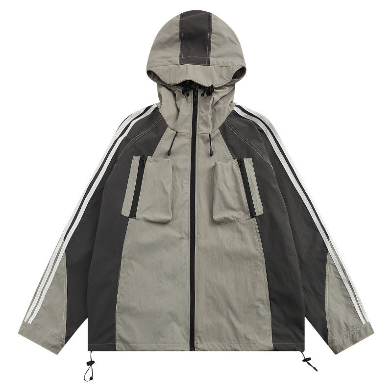 Outdoor Jacket Coat Unisex Niche Hooded Jacket