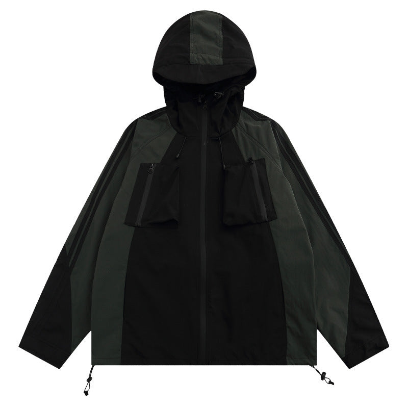 Outdoor Jacket Coat Unisex Niche Hooded Jacket