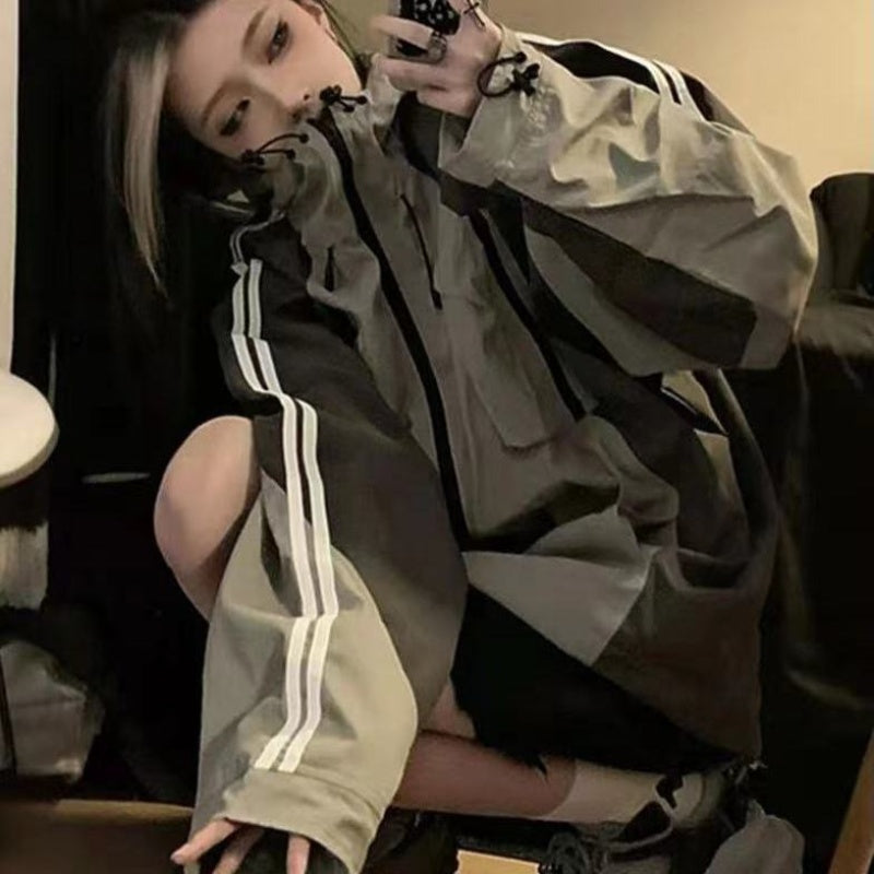 Outdoor Jacket Coat Unisex Niche Hooded Jacket