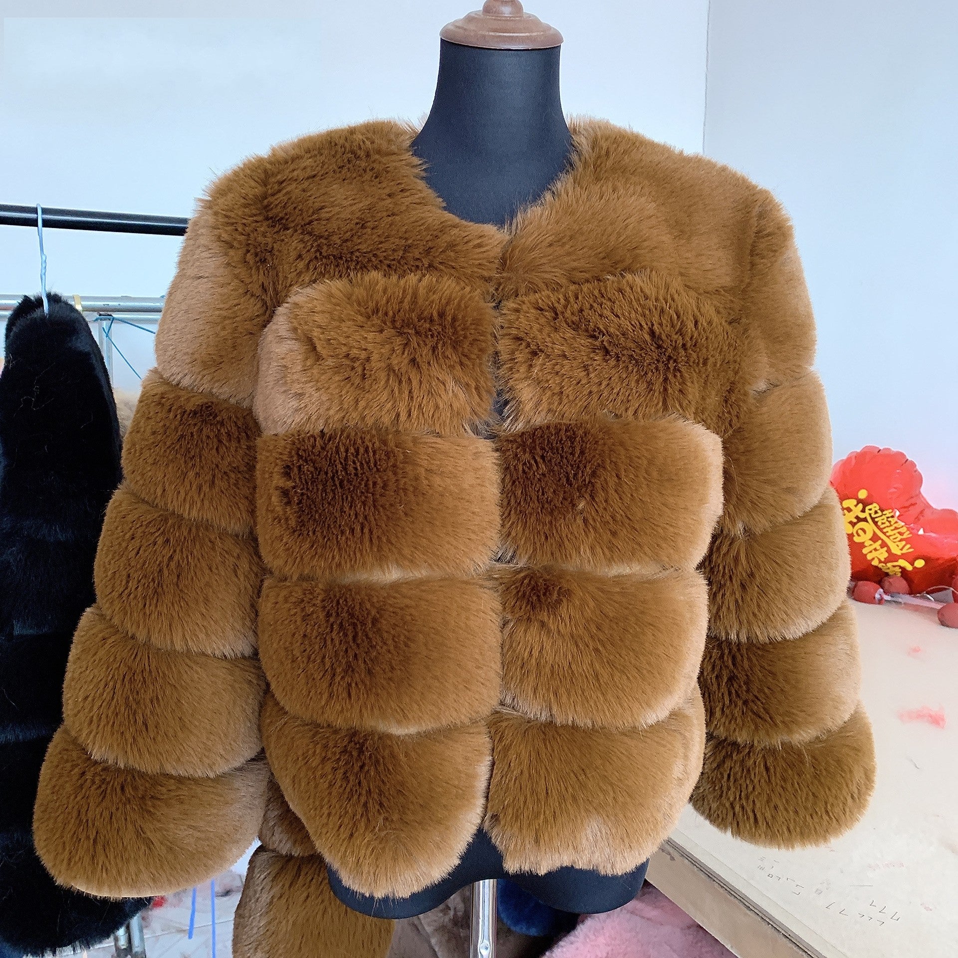 Yuan Yuan ?Celebrity Scene? Rex Rabbit Fur Outwear Women's Mid-Length Fur Coat 2025 New arrival Hot-Selling Winter Item